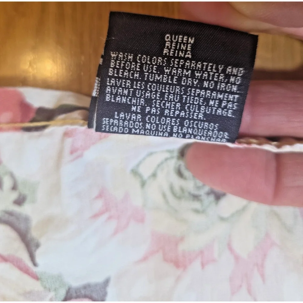 Ralph Lauren Sophie Brooke Queen Flat Fitted Sheet Set Yellow Floral Cottagecore